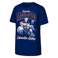 T-shirt graphique Connor McDavid des Royals d'Edmonton pour jeunes Outerstuff