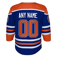 Jeunesse Outerstuff Royal Edmonton Oilers Home Premier Custom - Maillot