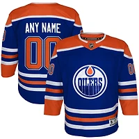 Jeunesse Outerstuff Royal Edmonton Oilers Home Premier Custom - Maillot