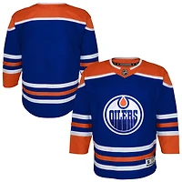 Youth Outerstuff  Royal Edmonton Oilers Home Premier Custom Replica Jersey