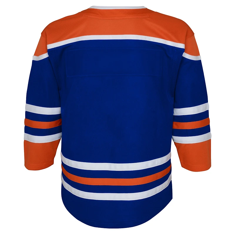 Maillot réplique personnalisé Outerstuff domicile Premier des Royal Edmonton Oilers pour jeunes