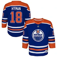 Youth Zach Hyman Blue Edmonton Oilers Replica Jersey