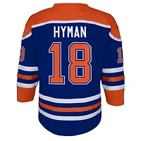 Youth Zach Hyman Blue Edmonton Oilers Replica Jersey