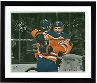 Zach Hyman & Leon Draisaitl Edmonton Oilers Autographed 16'' x 20'' Photograph