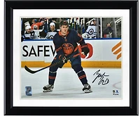 Zach Hyman Edmonton Oilers Autographed 11'' x 14'' Navy Skating Photograph