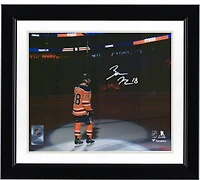 Zach Hyman Edmonton Oilers Autographed 8'' x 10'' Opening Night Introduction Photograph