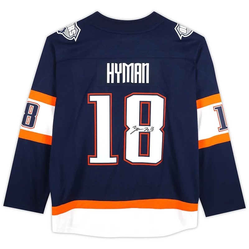 Zach Hyman Edmonton Oilers Autographed Fanatics Authentic 2022-23 Special Edition 2.0 Breakaway Jersey