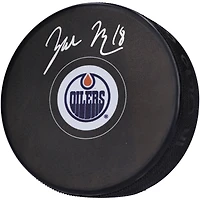 Rondelle de hockey autographiée par Zach Hyman des Oilers d'Edmonton