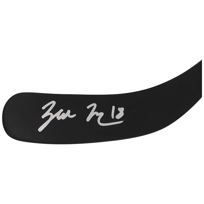 Bâton de hockey miniature en composite autographié par Zach Hyman des Oilers d'Edmonton