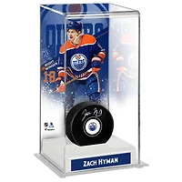 Étui de luxe pour rondelles de hockey de grande taille des Oilers d'Edmonton de Zach Hyman