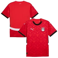 Maillot réplique Puma rouge de l'équipe nationale d'Égypte 2025 pour homme
