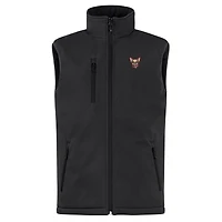 Gilet softshell isolant Clique Equinox pour homme, noir, El Paso Chihuahuas, Cutter & Buck