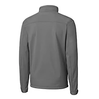 Veste softshell extensible et entièrement zippée pour homme, Cutter & Buck Steel El Paso Chihuahuas Clique Telemark Eco Stretch