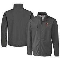 Veste softshell extensible et entièrement zippée pour homme Cutter & Buck Steel El Paso Chihuahuas Clique Trail Eco
