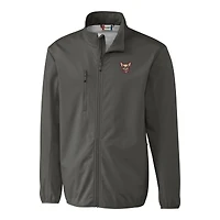 Veste softshell extensible et entièrement zippée pour homme Cutter & Buck Steel El Paso Chihuahuas Clique Trail Eco