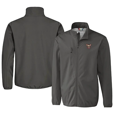 Veste softshell extensible et entièrement zippée pour homme Cutter & Buck Steel El Paso Chihuahuas Clique Trail Eco
