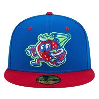 Casquette ajustée New Era Royal El Paso Chihuahuas Copa de la Diversión 59FIFTY pour hommes