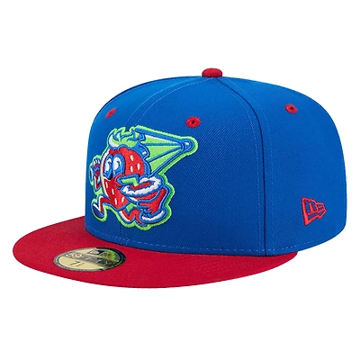 Casquette ajustée New Era Royal El Paso Chihuahuas Copa de la Diversión 59FIFTY pour hommes