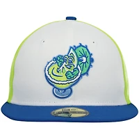 Casquette ajustée New Era El Paso Margaritas Copa de la Diversion 59FIFTY pour homme, blanc/royal