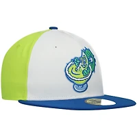 Casquette ajustée New Era El Paso Margaritas Copa de la Diversion 59FIFTY pour homme, blanc/royal