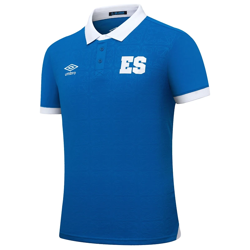Maillot Umbro bleu pour homme, réplique de l'équipe nationale du Salvador 2025, domicile