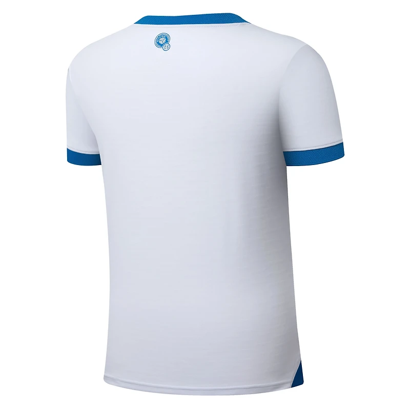 Maillot réplique extérieur Umbro blanc de l'équipe nationale du Salvador 2025 pour jeunes