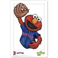V118180 RedSox V118180 F23 11 x 17 Sesame Street Poster imprimé ACCWLAC #1