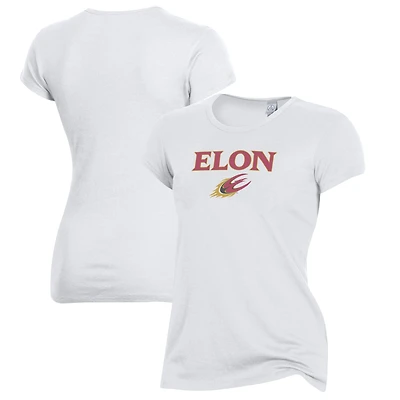 Women's Alternative Apparel White Elon Phoenix Keepsake T-Shirt