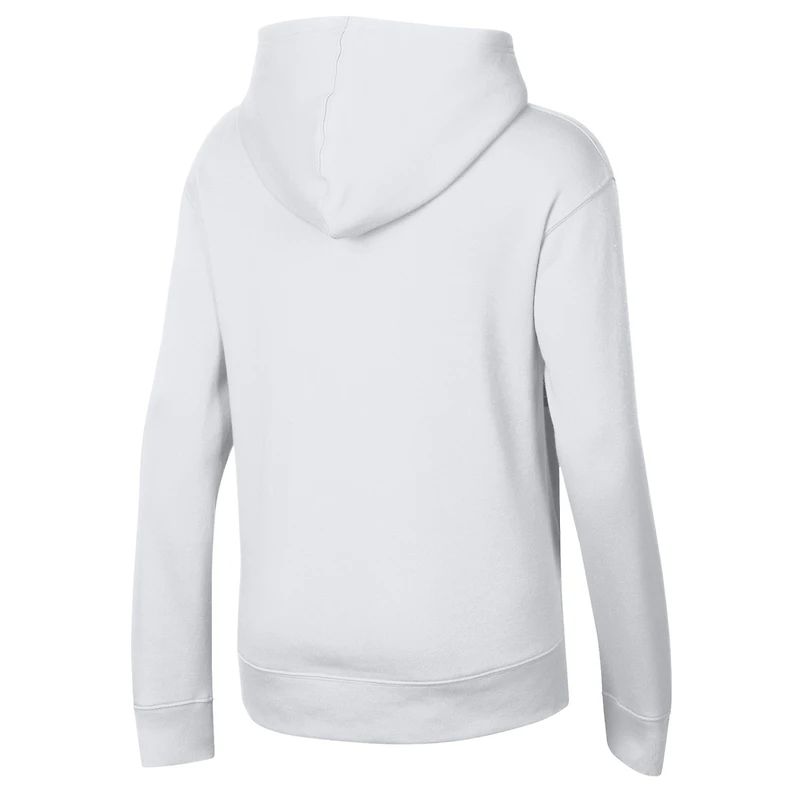 Women's Under Armour White Elon Phoenix All Day Pullover Hoodie