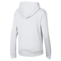 Women's Under Armour White Elon Phoenix All Day Pullover Hoodie