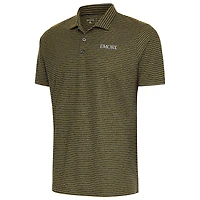 Polo Esteem pour homme, noir chiné et doré, Emory Eagles