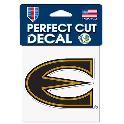 Autocollant logo d'équipe WinCraft Emporia State Hornets 4'' x 4'' découpé avec précision