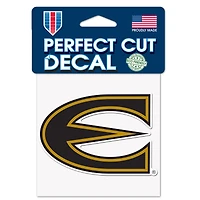 Autocollant logo d'équipe WinCraft Emporia State Hornets 4'' x 4'' découpé avec précision