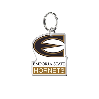 WinCraft Emporia State Hornets Premium Acrylic Team Key Ring