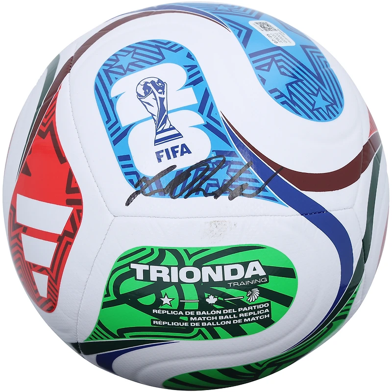 Marcus Rashford England National Team Autographed FIFA World Cup 2026 Training Soccer Ball