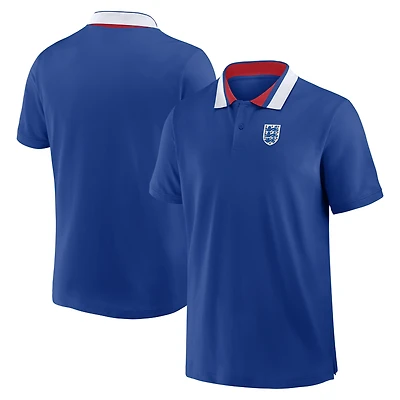 Men's Fanatics  Blue England National Team Crest Polo
