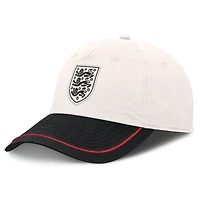 Men's Fanatics White/Navy England National Team Dad Adjustable Hat