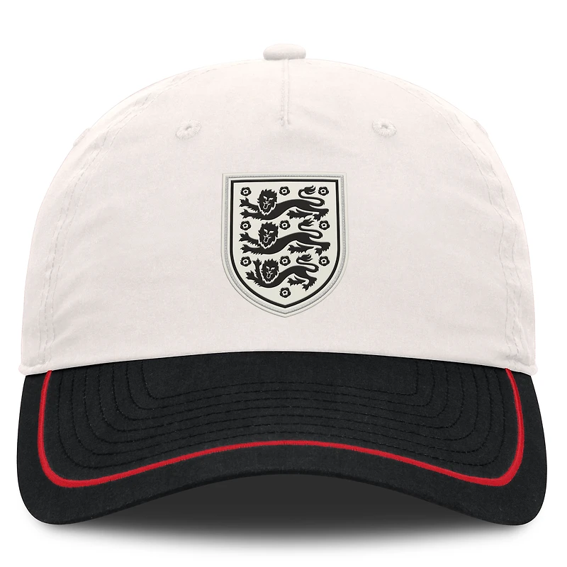 Men's Fanatics White/Navy England National Team Dad Adjustable Hat