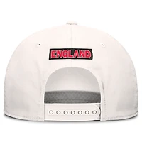 Casquette ajustable Fanatics blanche et marine pour homme, aux couleurs de l'équipe nationale d'Angleterre.