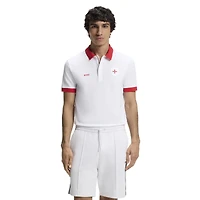 Men's Hugo Boss  White England Lux Paddy Polo