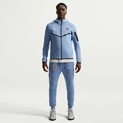 Sweat à capuche zippé Nike Tech Fleece Windrunner bleu pour homme