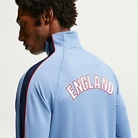 Haut d'entraînement Nike Strike Dri-FIT bleu pour homme, équipe nationale d'Angleterre 2026, fermeture éclair 1/4