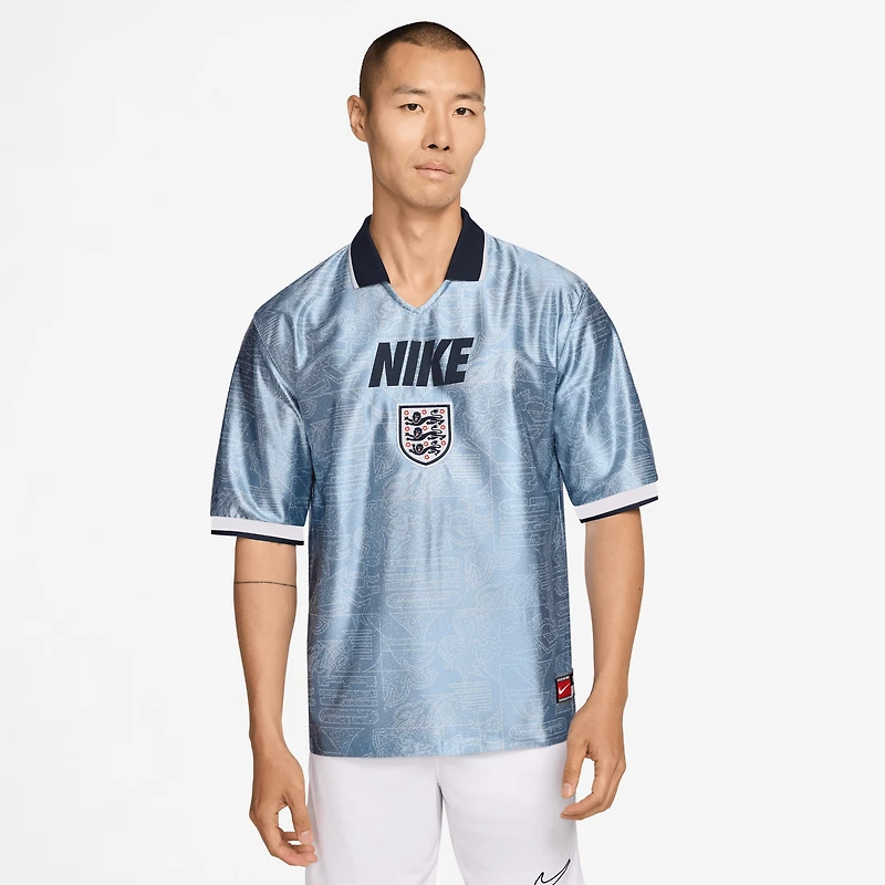Men's Nike Blue England National Team Dri-FIT Energy Lifestyle Jersey