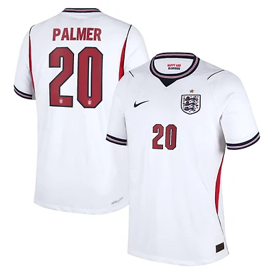 Men's Nike Cole Palmer Red England National Team 2026 Away Match Authentic Jersey
