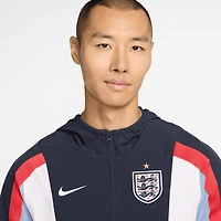 Men's Nike Navy England National Team 2026 Energy Dri-FIT Full-Zip Hooded Jacket