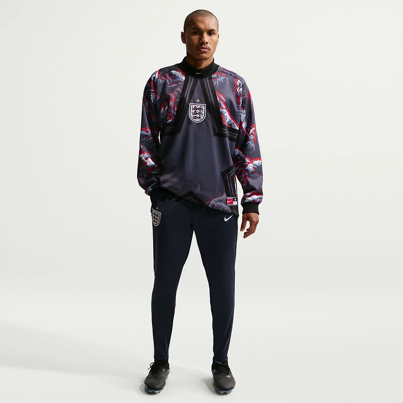 Pantalon Nike Strike Dri-FIT bleu marine pour homme, équipe nationale d'Angleterre 2026