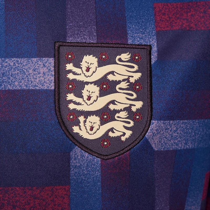 Men's Nike  Purple England National Team 2024 Academy Pro Pre-Match Jersey