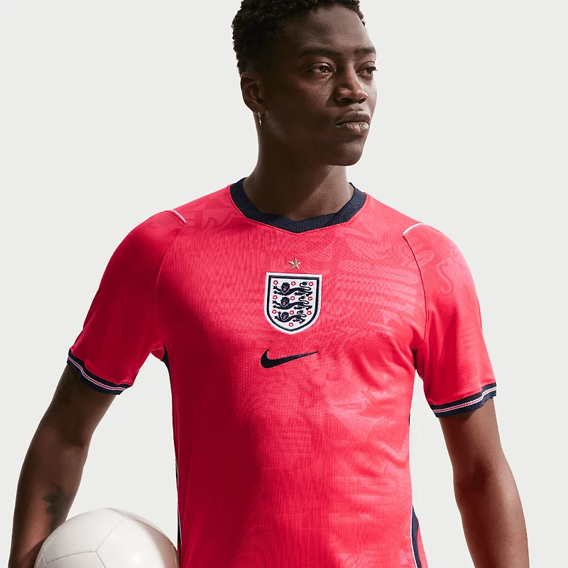 Men's Nike  Red England National Team 2026 Away Stadium Replica Jersey