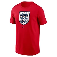 Men's Nike Red England National Team Crest Core T-Shirt