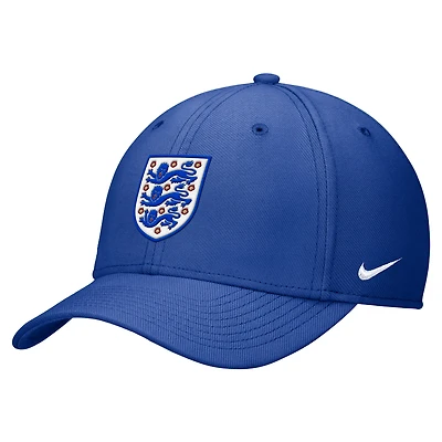 Casquette Nike Royal England National Team Rise Swoosh Performance Flex pour homme